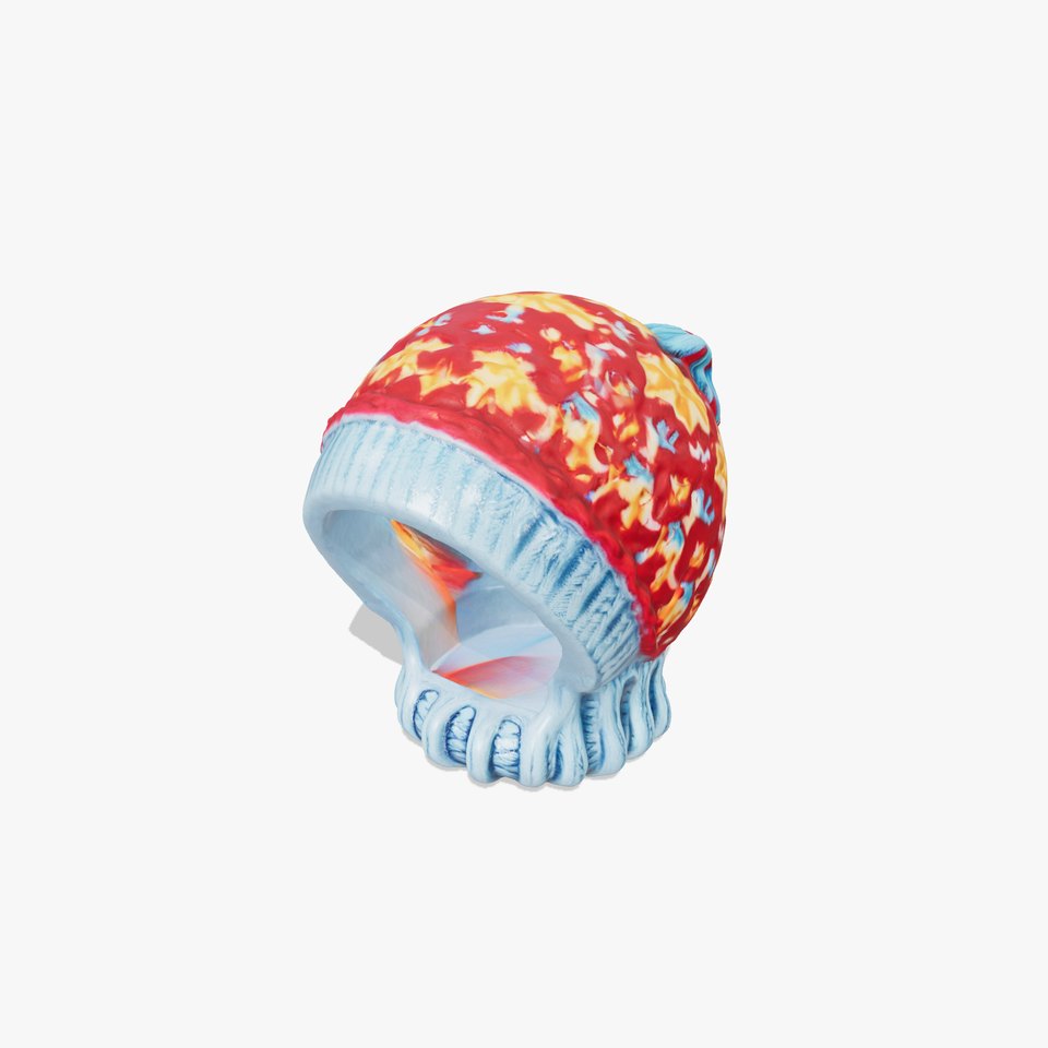 Vibrant Knit Beanie model pack